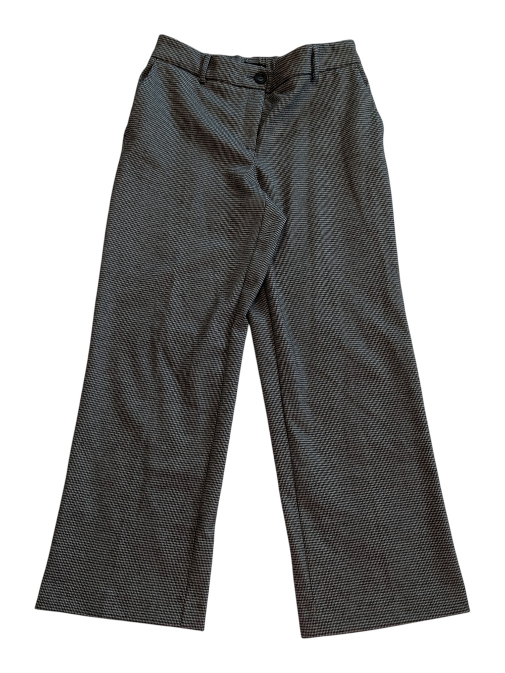 Hilary Radley Black And White Wide-Leg Women's Dress Pants